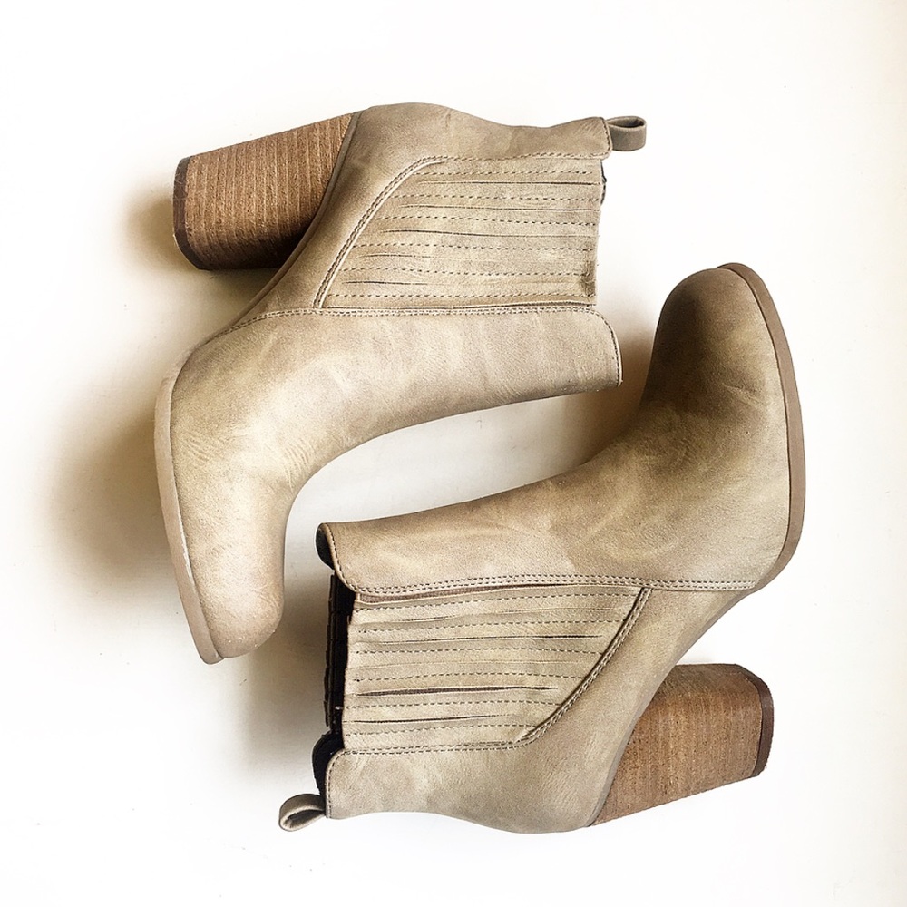 Ankle booties chunky heel - Picture 3 of 5